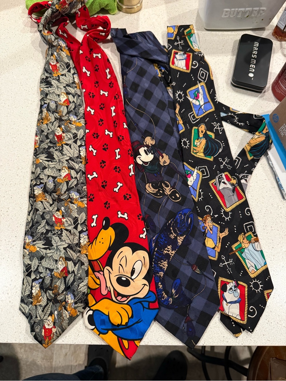 Authentic Disney ties
